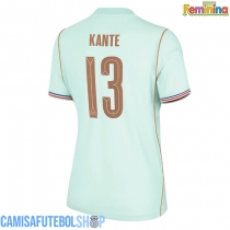 Camisa de time de futebol França Kante #13 Replicas 2º Equipamento Feminina Mundo 2026 Manga Curta